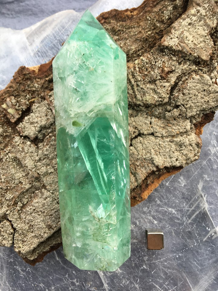 Fluorit Grøn Spids