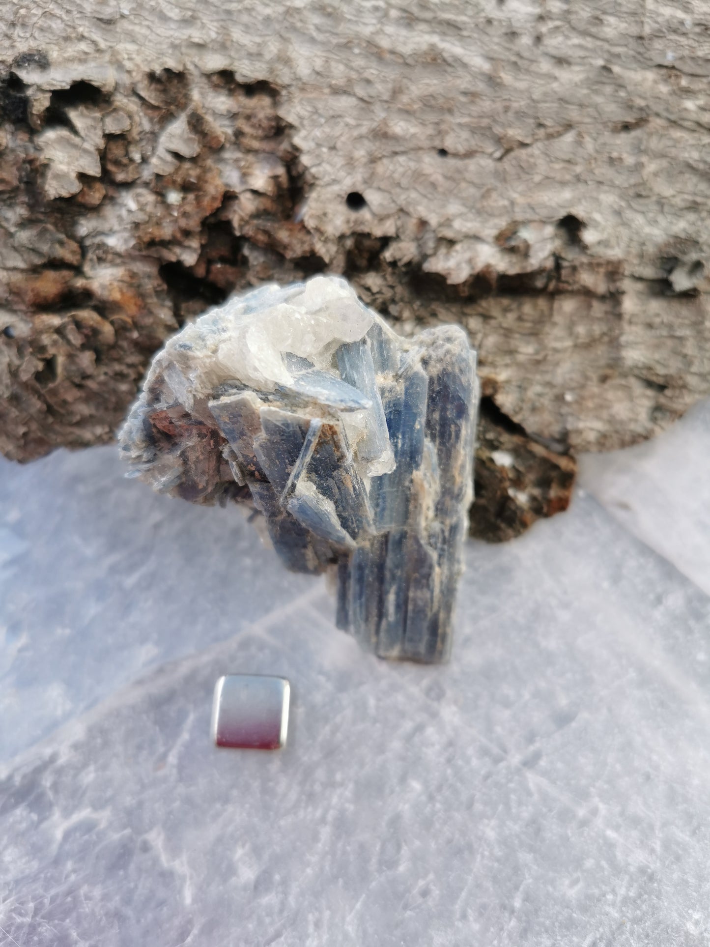 Cyanit Blå Rå