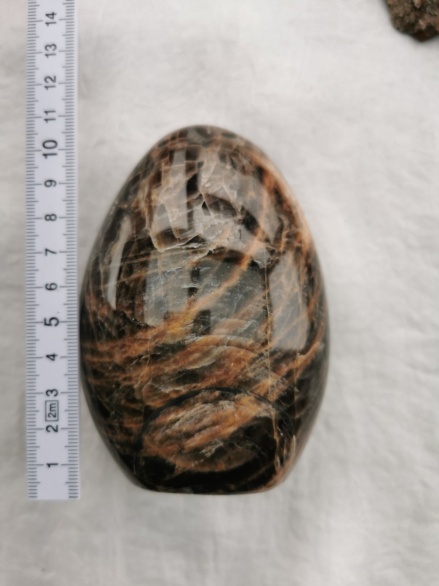 Månesten Sort figur