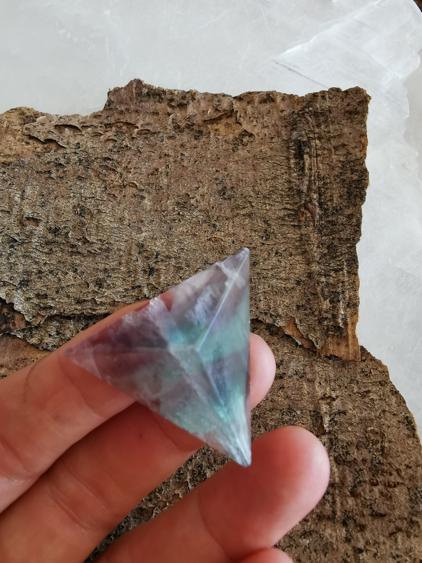 Fluorit geometrisk figur