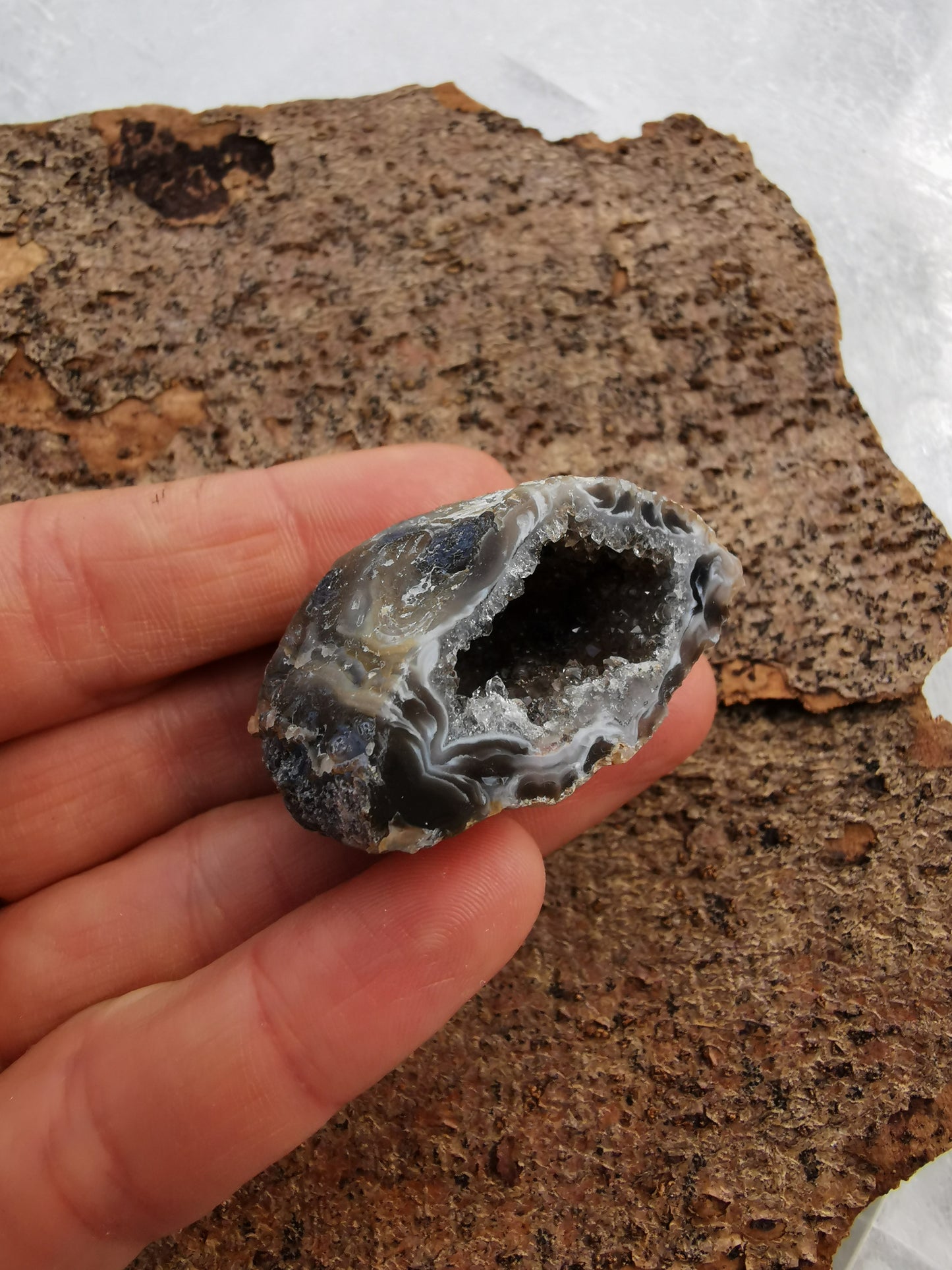 Agat Geode Natur