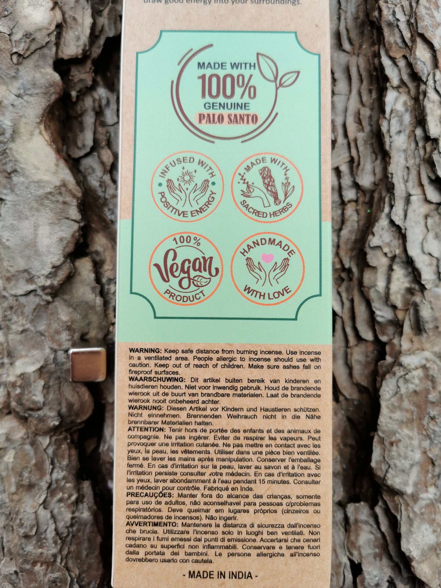 Røgelsespinde - Native Soul Incense - Palo Santo & Sweetgrass