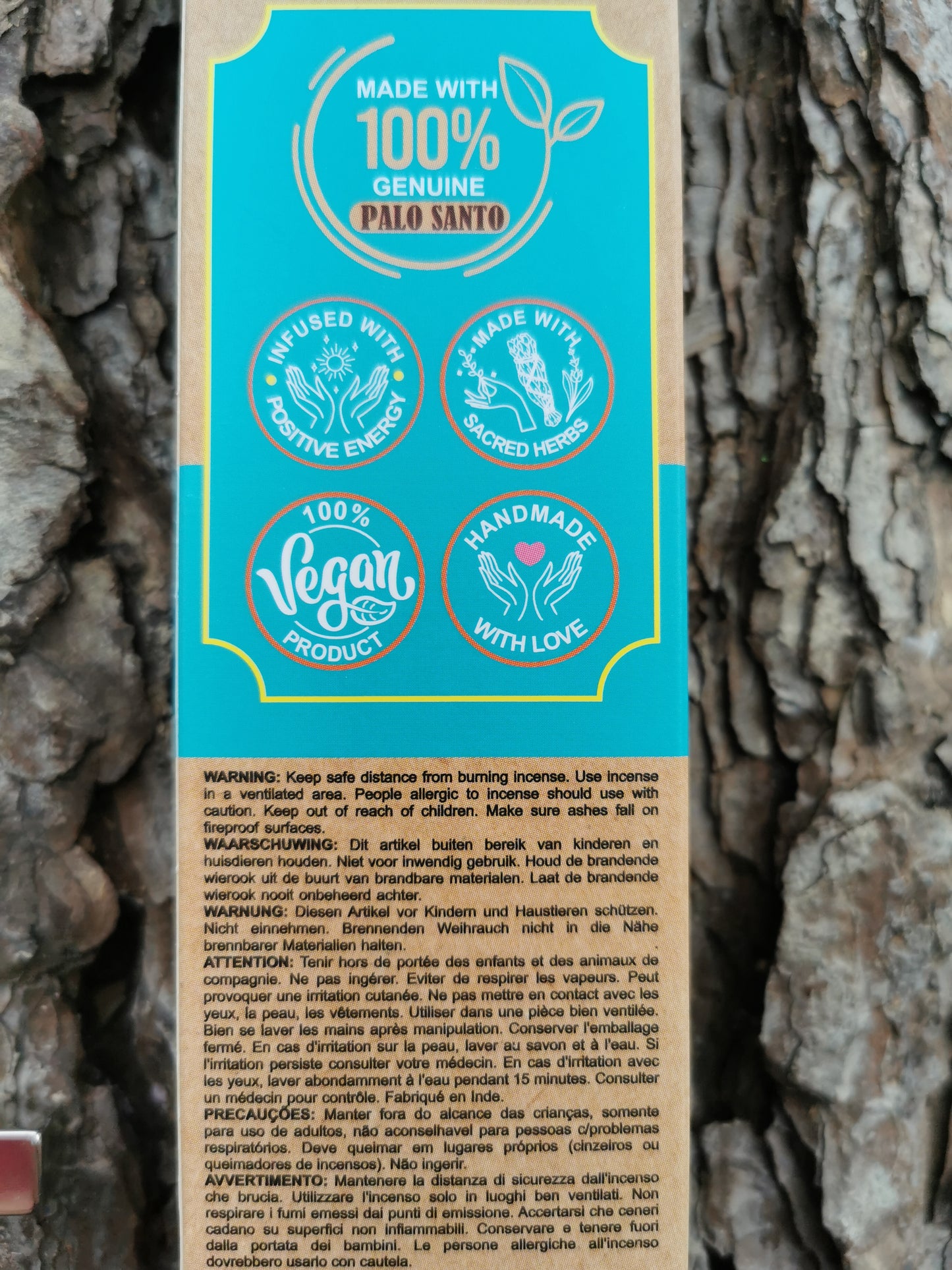 Røgelsespinde - Native Soul Incense - Palo Santo & White Sage