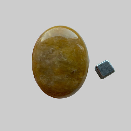 Golden Healer palmstone