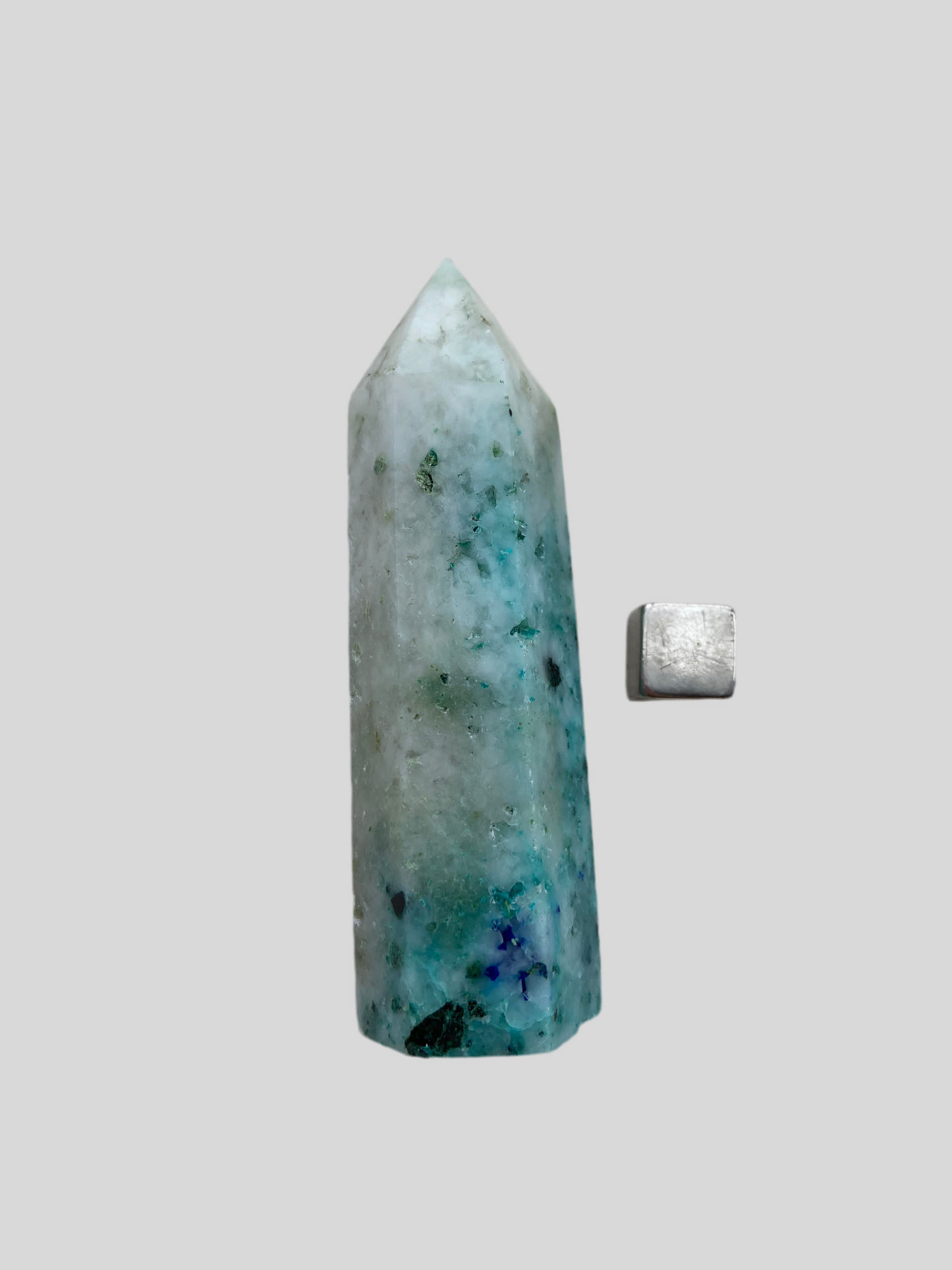 Fønix Tårn (Chrysocolla i Kvarts)