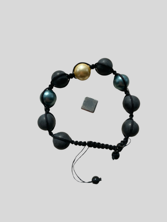 Perlearmbånd justerbart