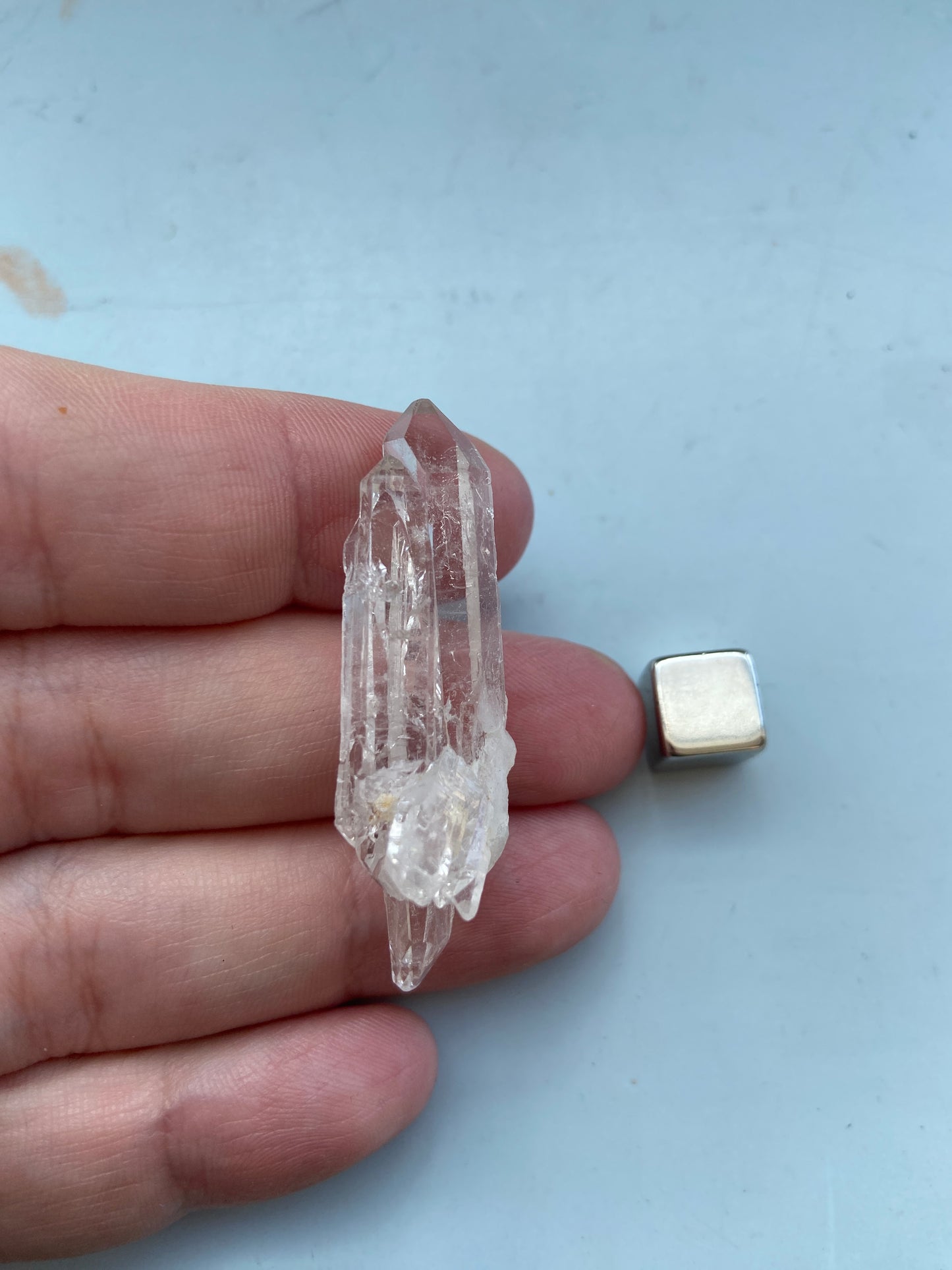 Bjergkrystal Arkansas Rå