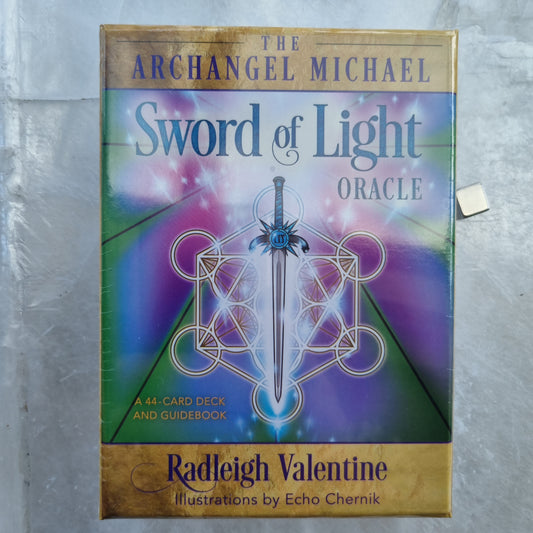 The archangel Michael Sword of light oracle