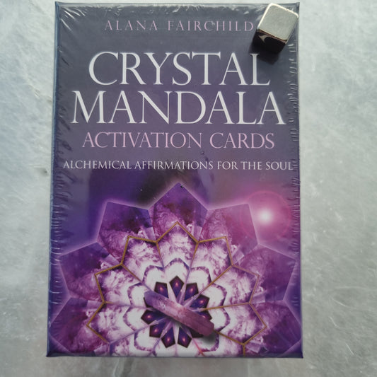 Crystal mandala activation cards