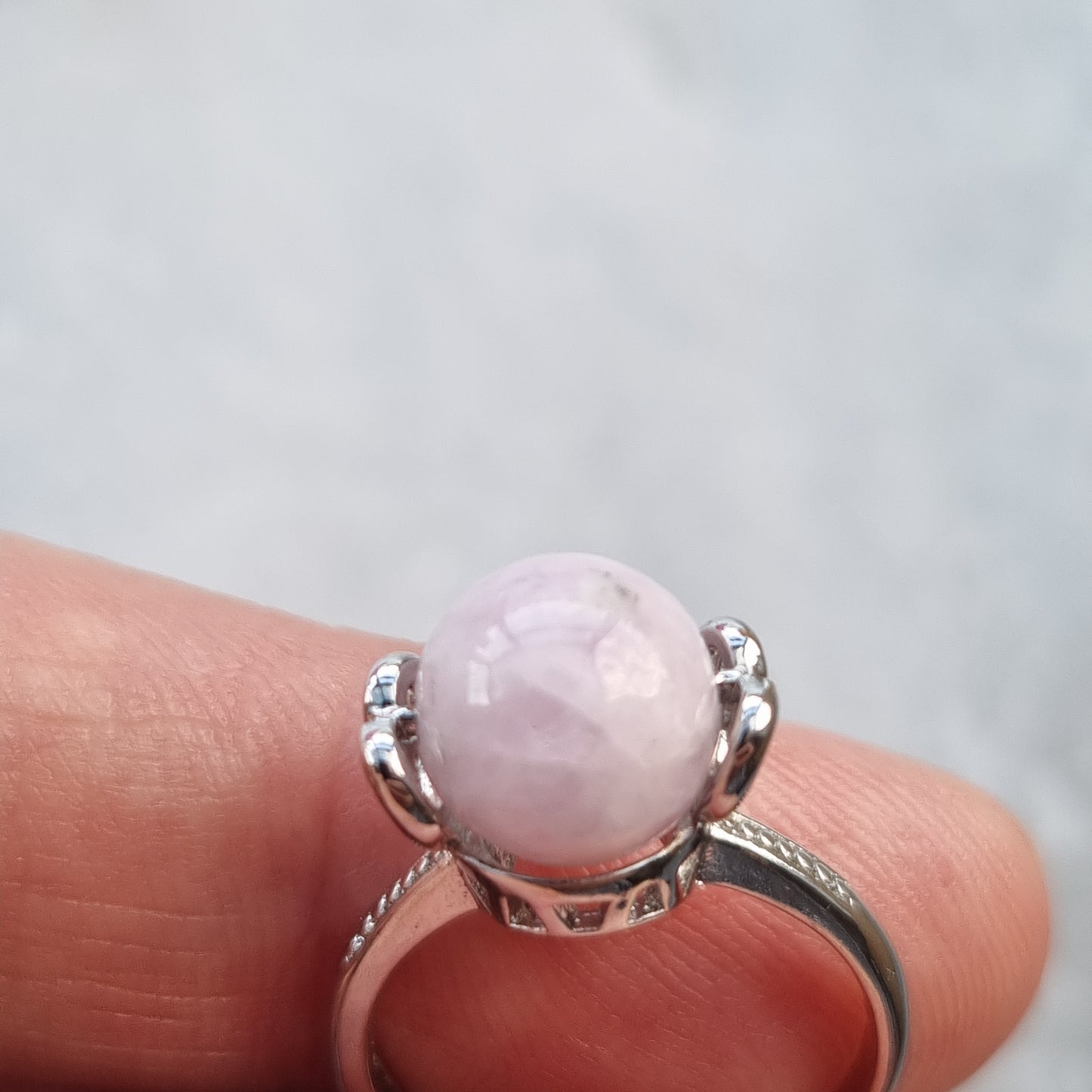 Lepidolit ring