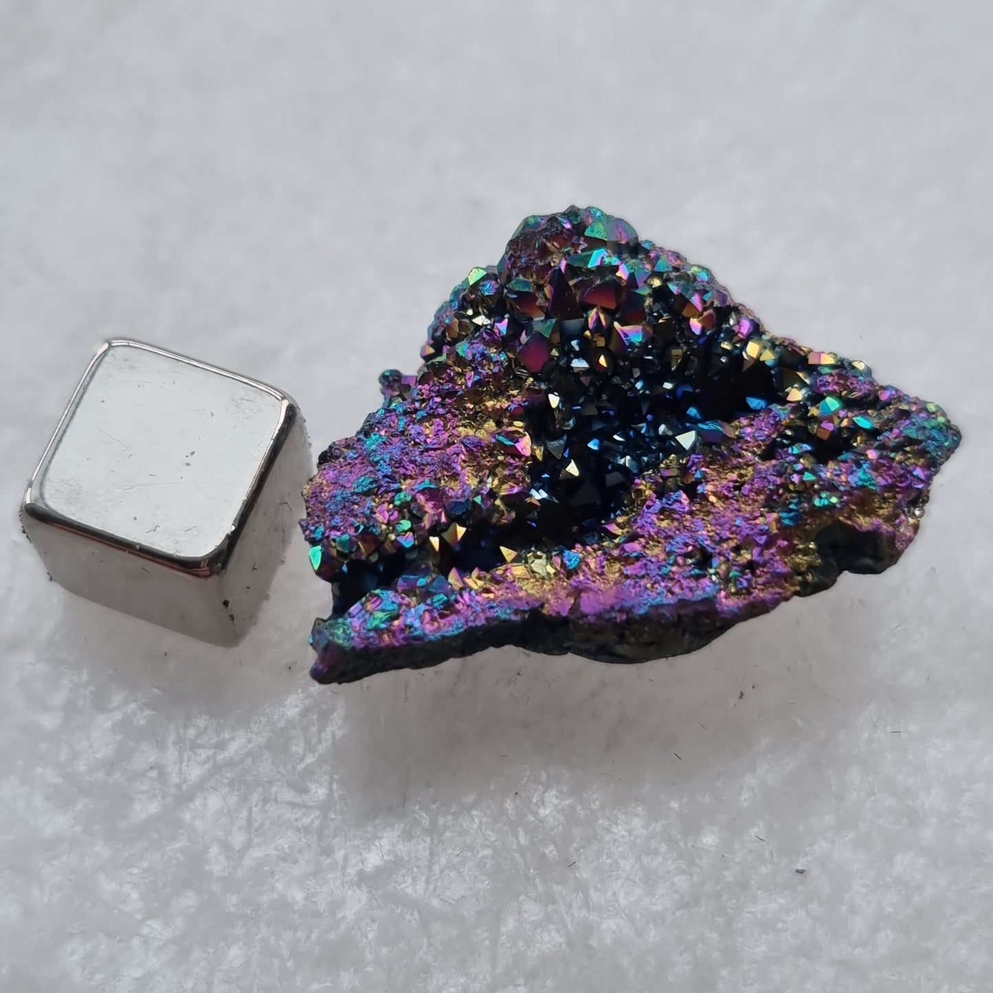Rainbow Calcite Geode