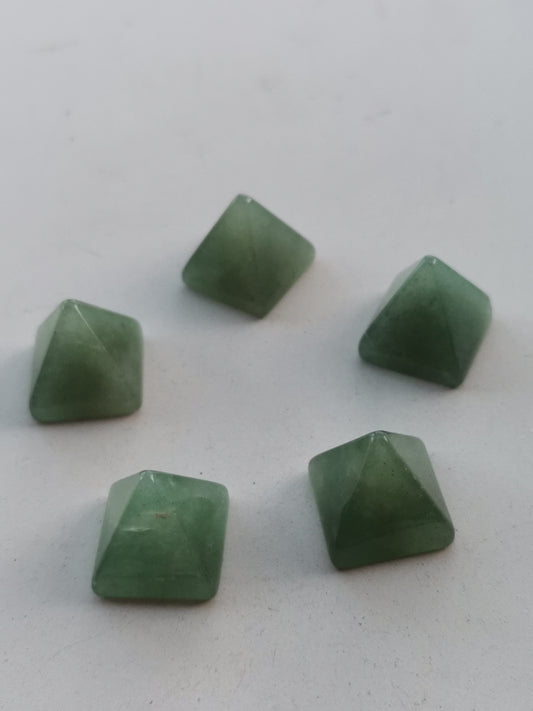 Aventurin Grøn Pyramide