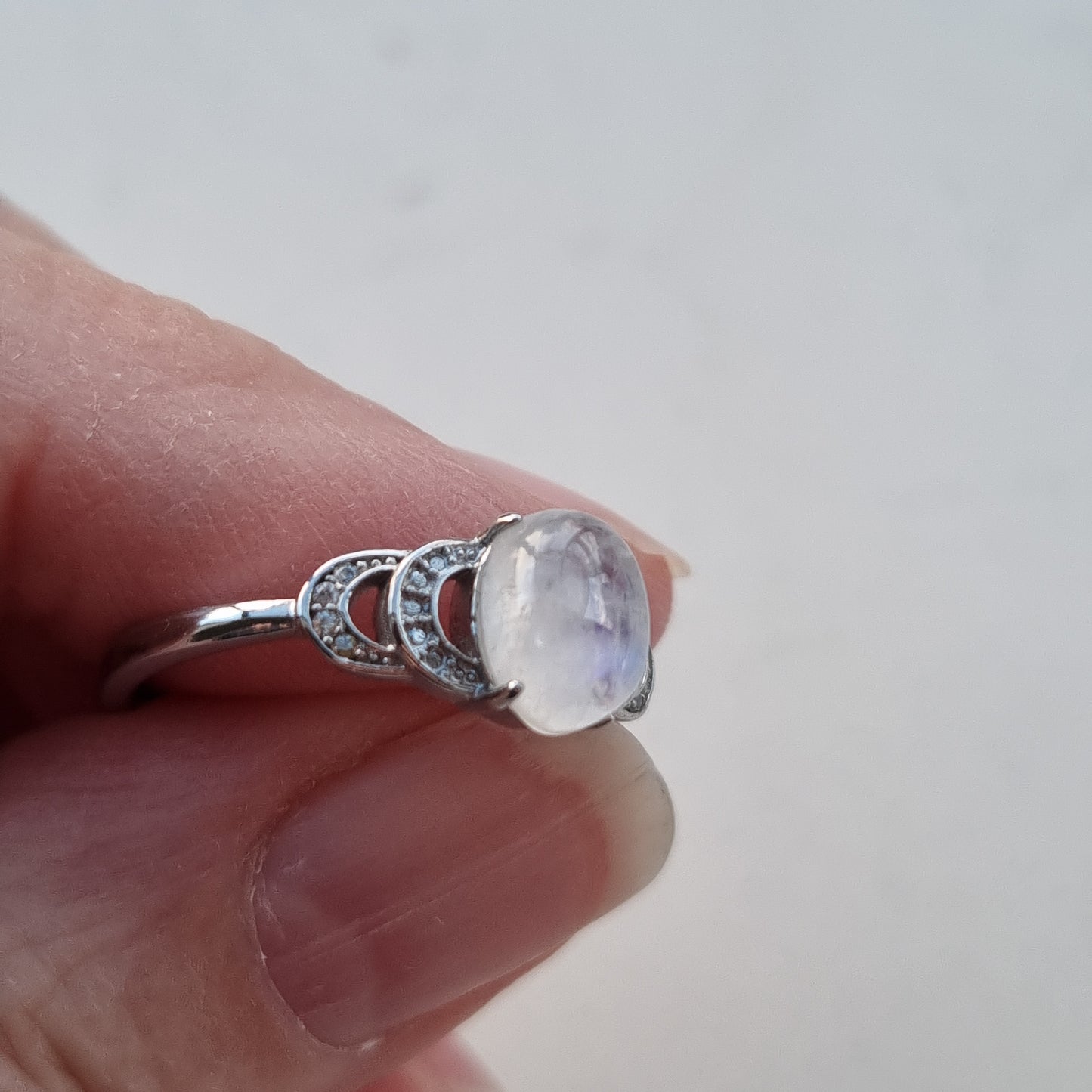 Moonstone ring