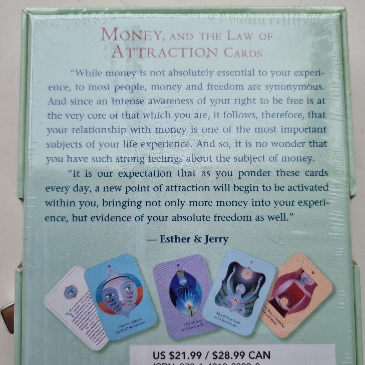 Money and the Law of attraction Cards