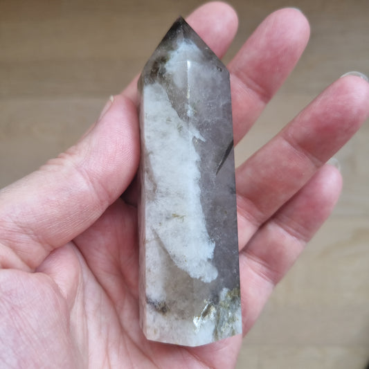 Røgkvarts m/Mica Spids