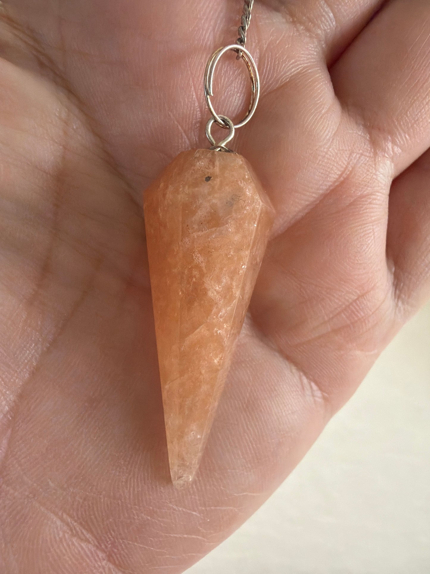 Calcit Orange Pendul