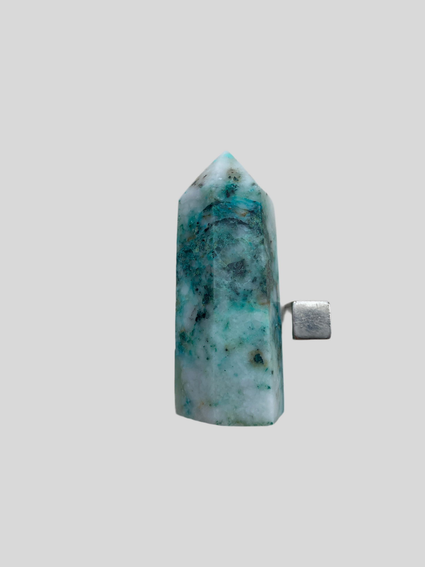 Fønix Tårn (Chrysocolla i Kvarts)