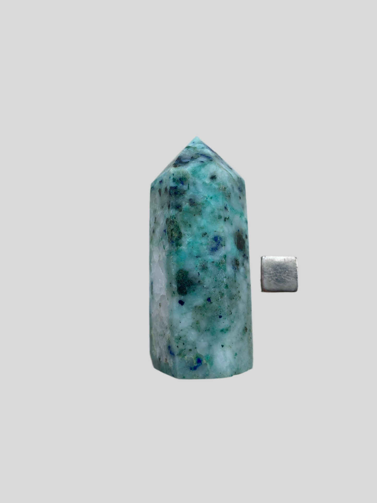 Fønix Tårn (Chrysocolla i Kvarts)