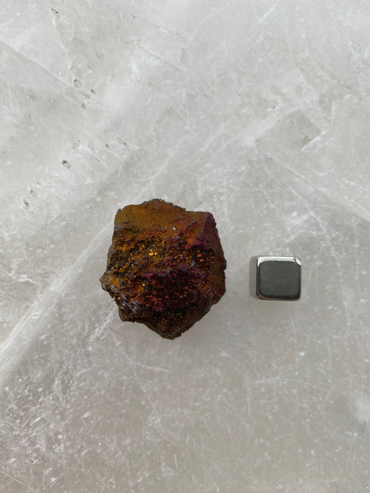 Regnbue Calcit Geode