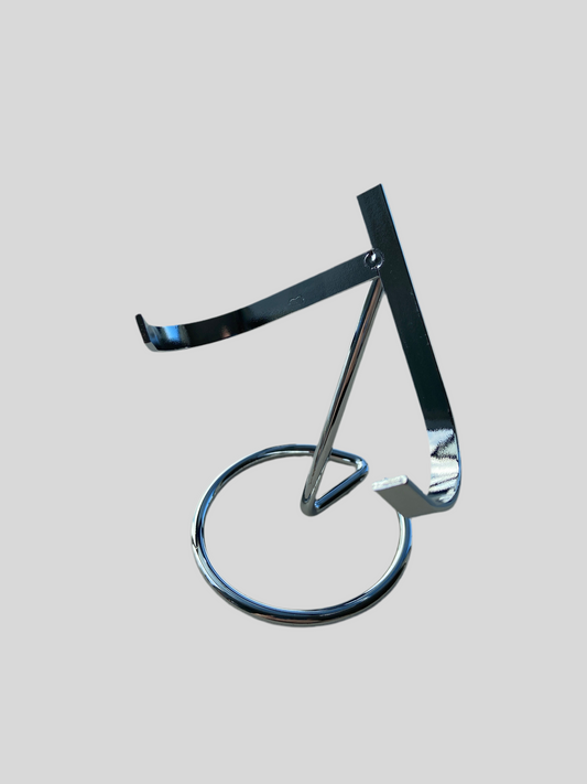 Stativ til krystal - stor sølv