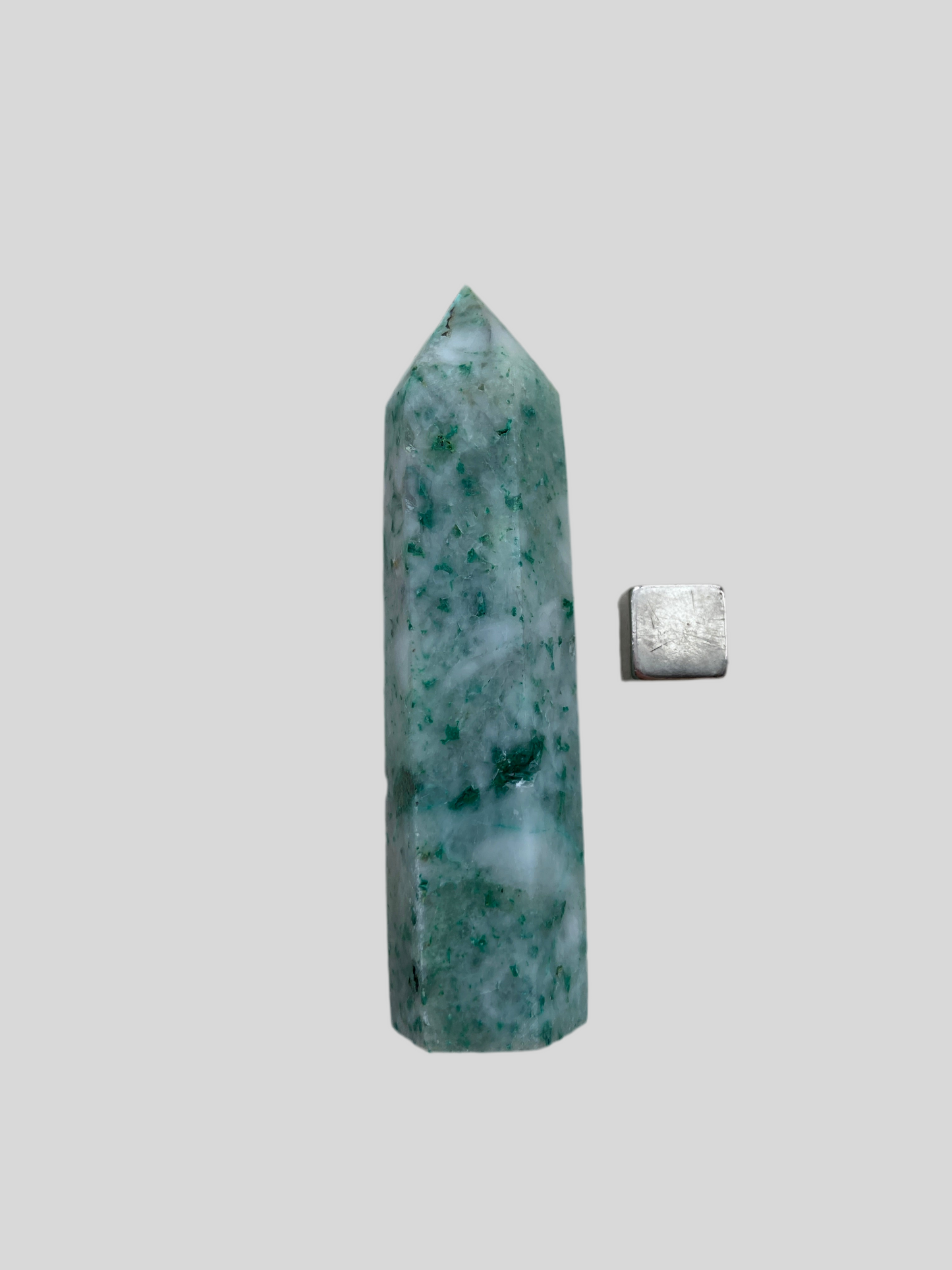 Fønix Tårn (Chrysocolla i Kvarts)