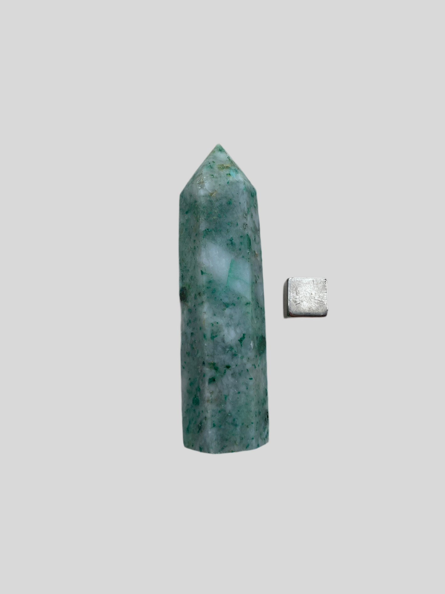 Fønix Tårn (Chrysocolla i Kvarts)