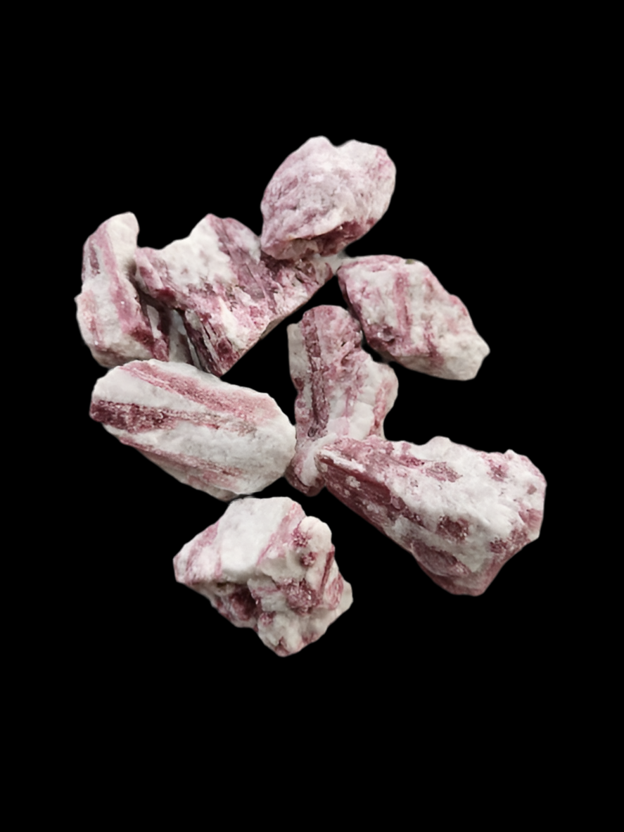 Turmalin Pink Rå