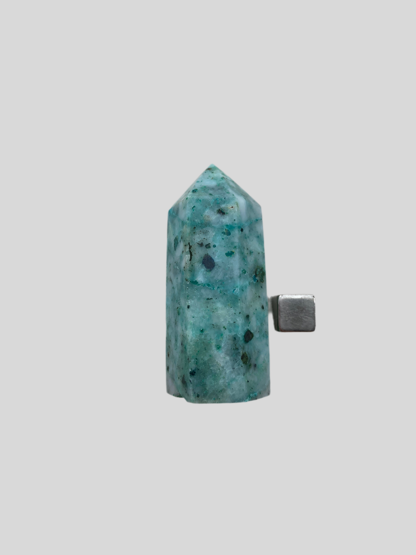 Fønix Tårn (Chrysocolla i Kvarts)