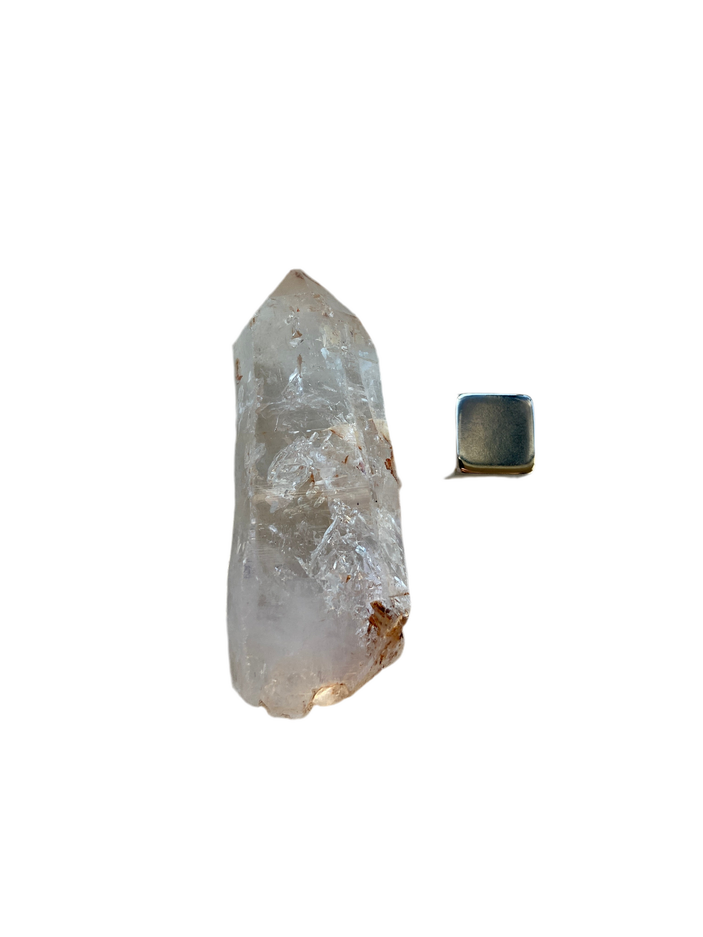 Lemurien Kvarts pink rå