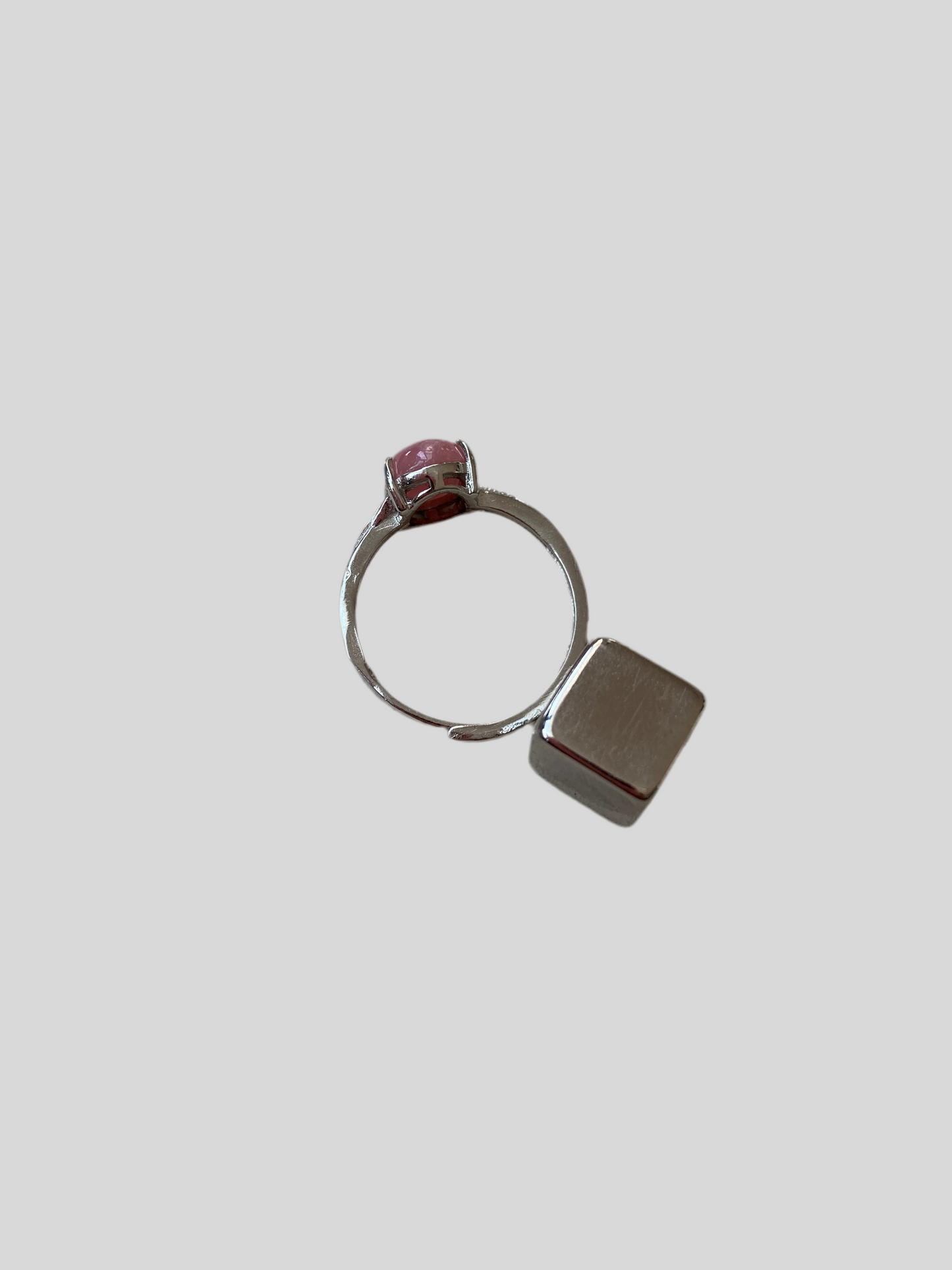 Ametyst pink ring