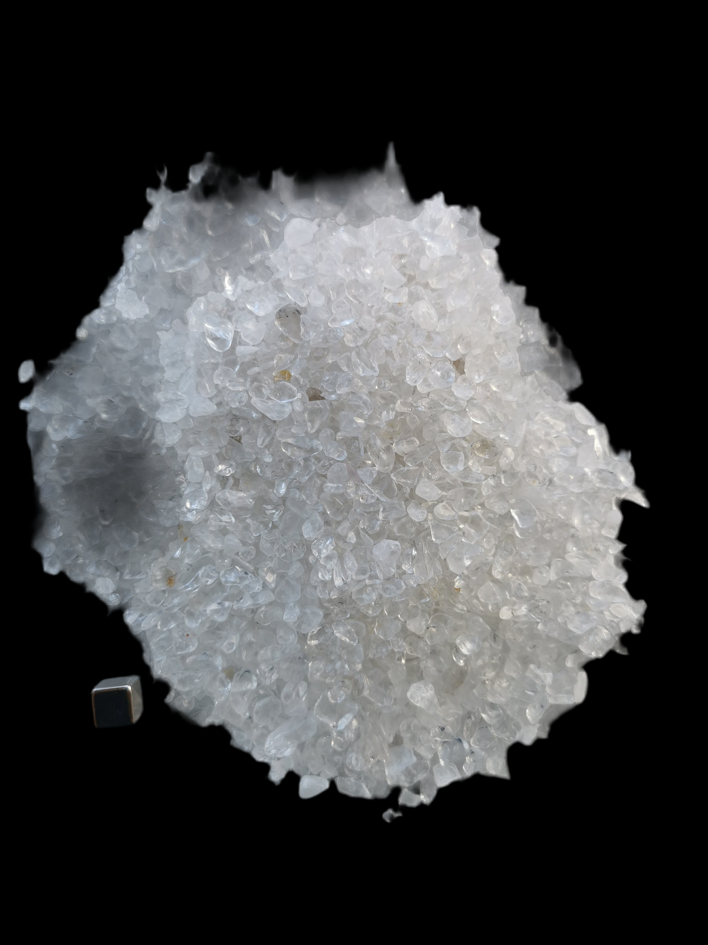 Krystalchips - Bjergkrystal - til glasflaske (33 cl)