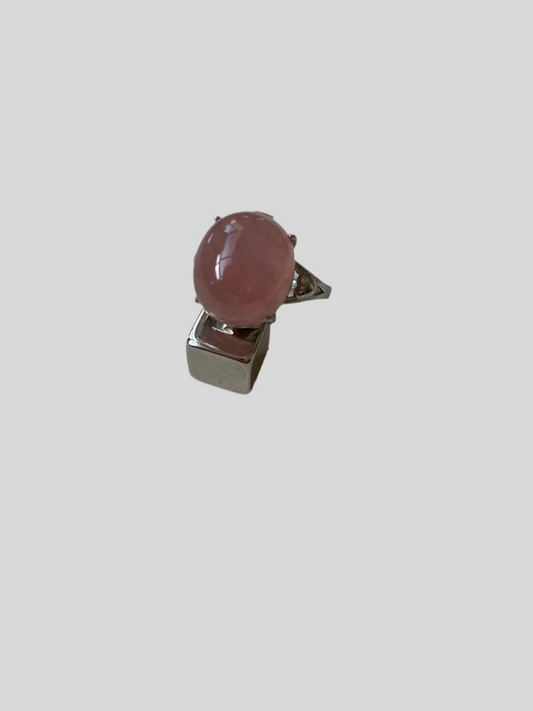 Ametyst pink ring