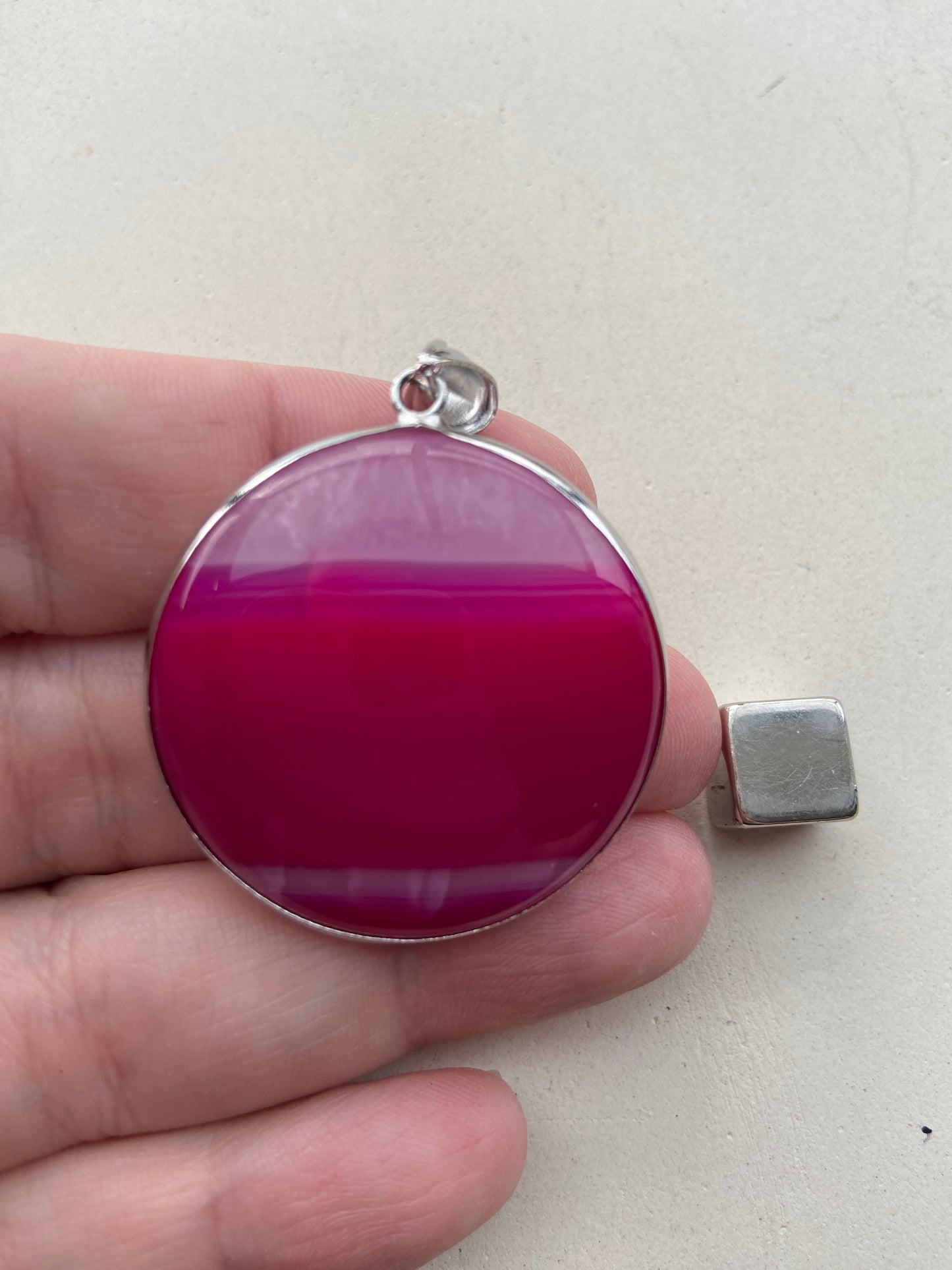 Agat Pink Vedhæng