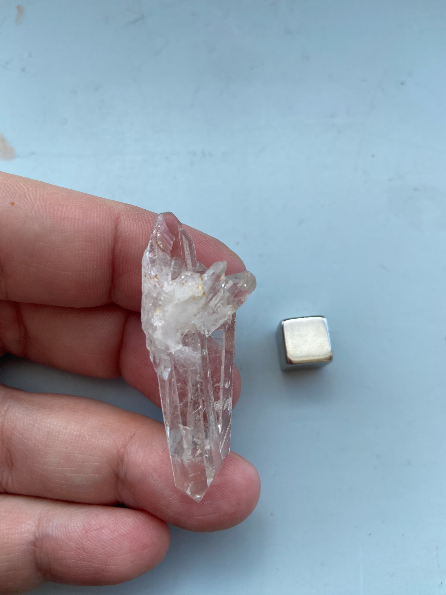 Bjergkrystal Arkansas Rå