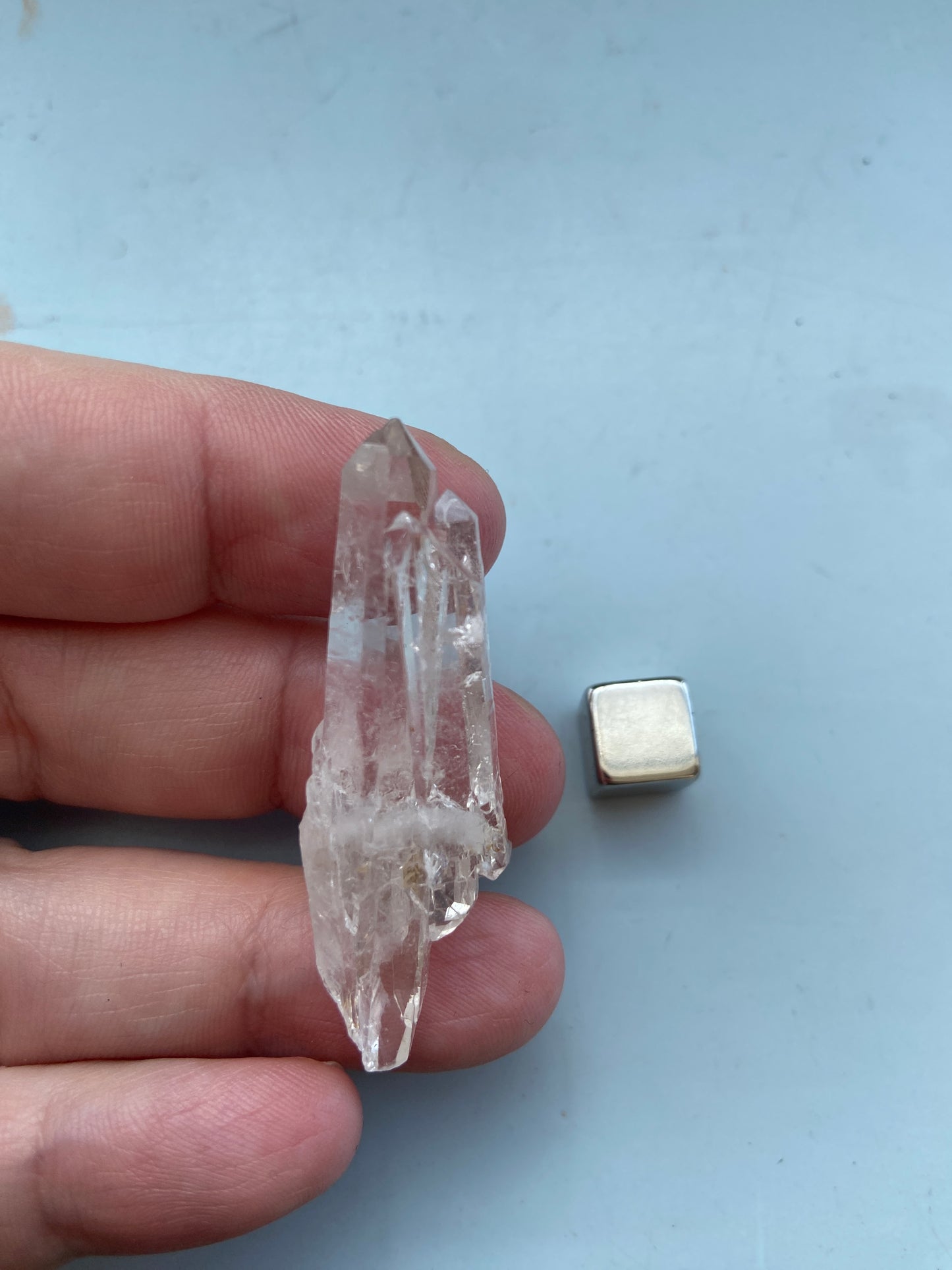 Bjergkrystal Arkansas Rå