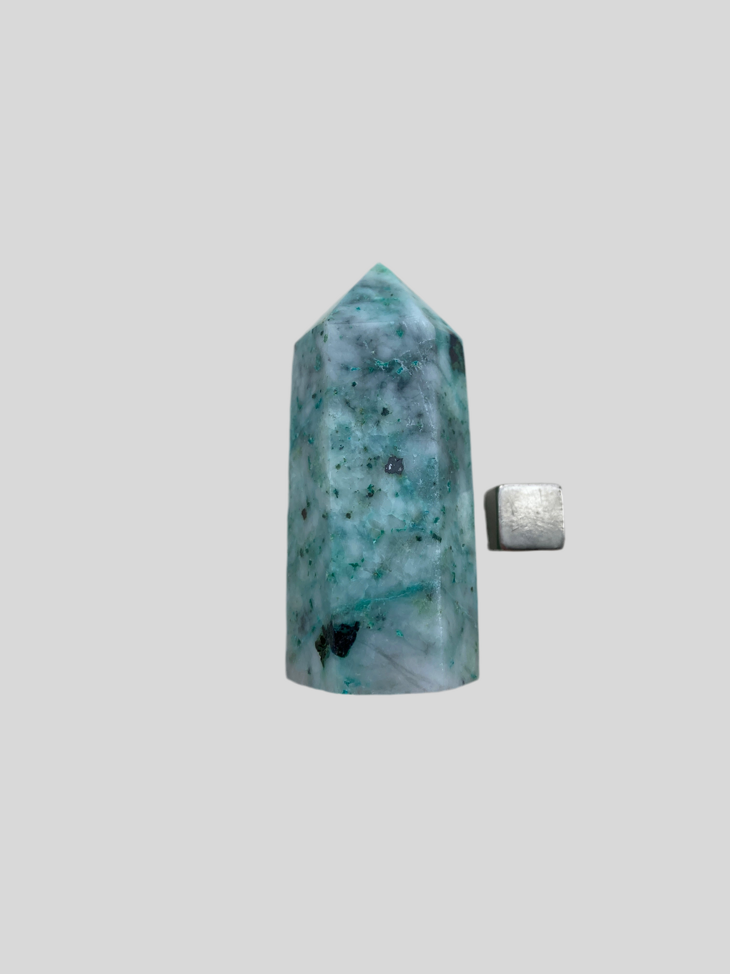 Fønix Tårn (Chrysocolla i Kvarts)
