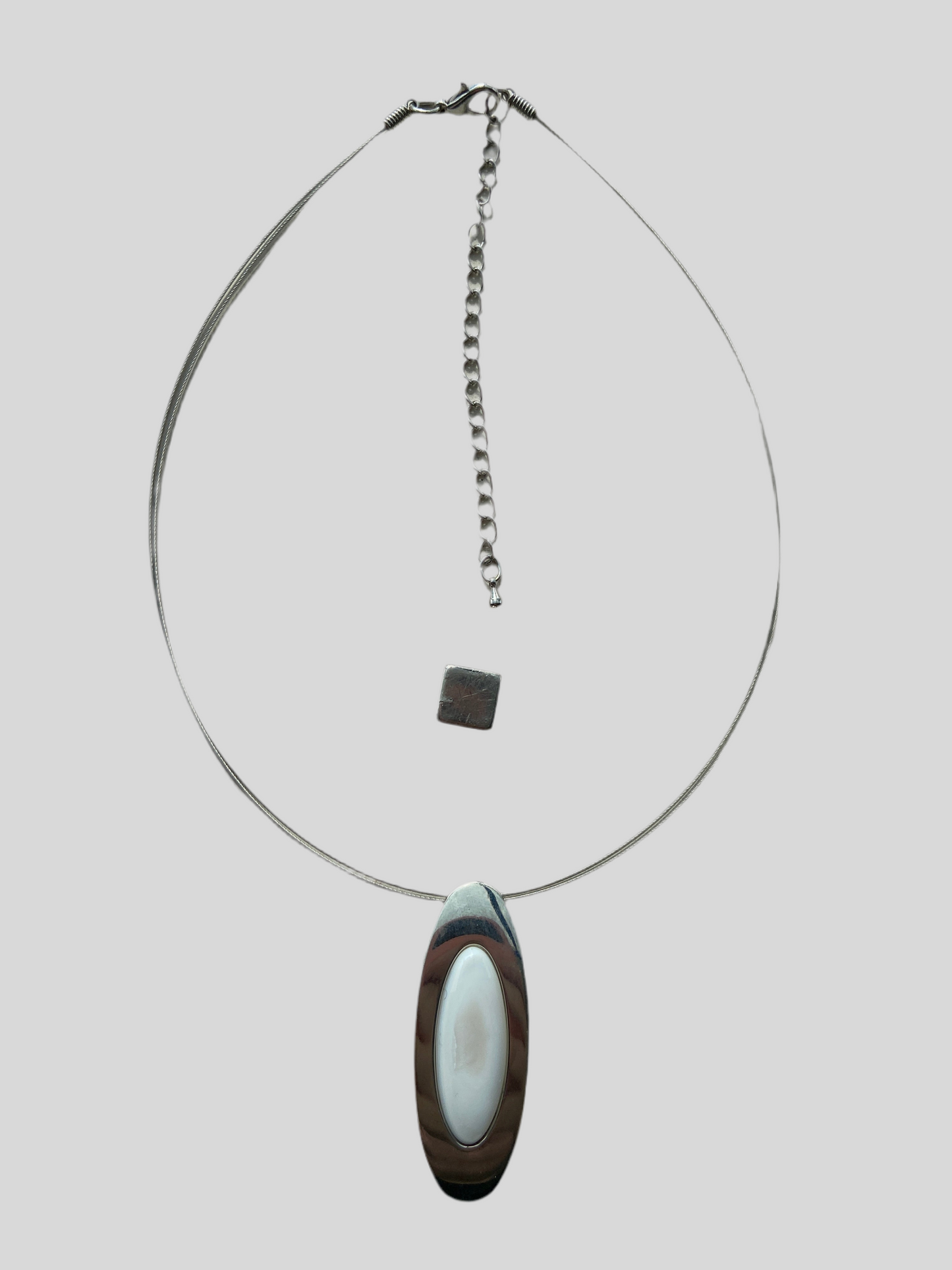 Ferskvandsperle halskæde 34+8 cm