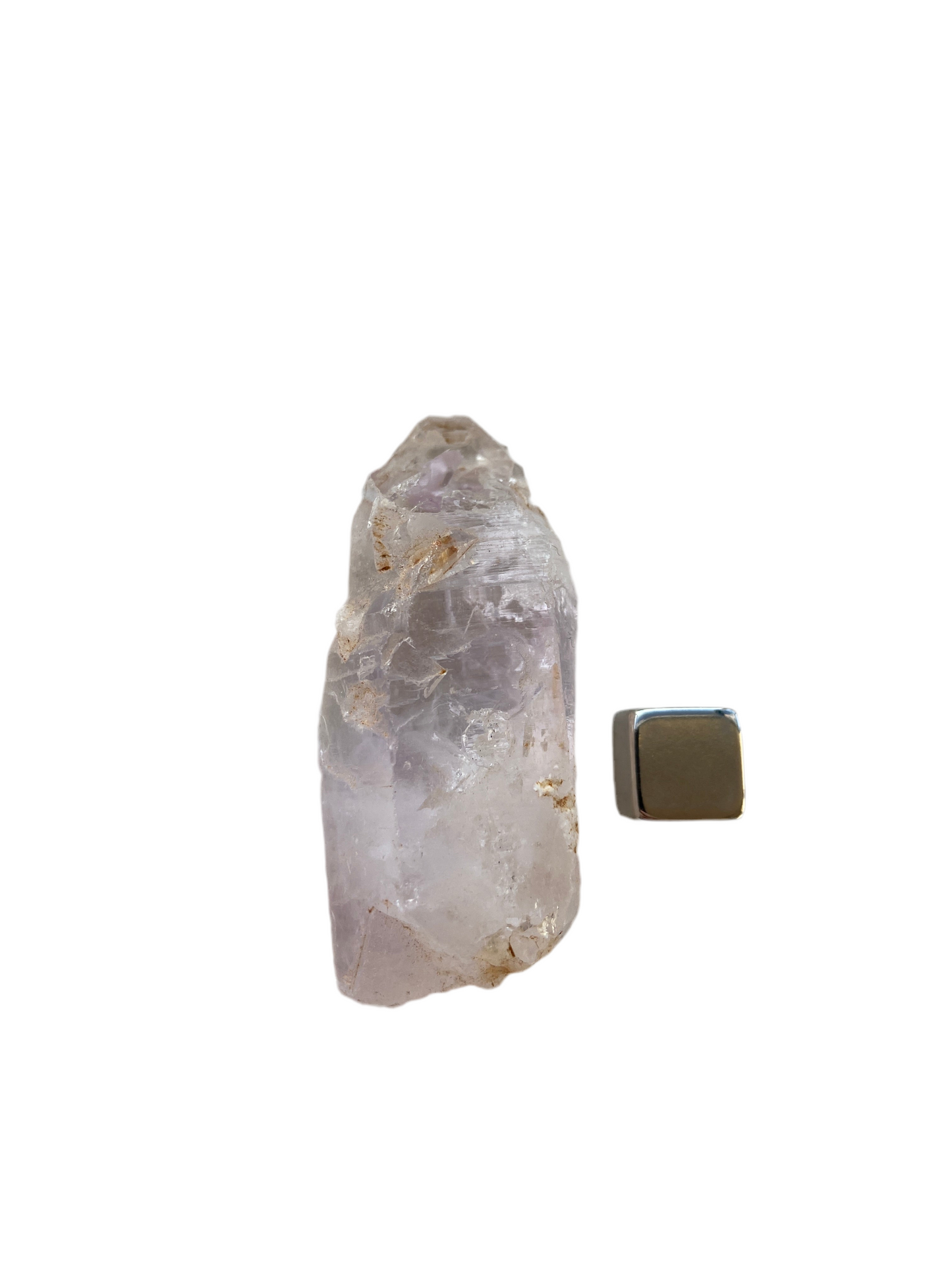 Lemurien Kvarts pink rå