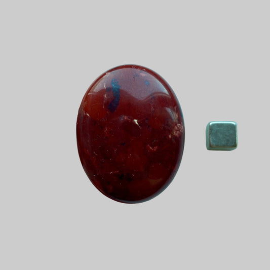Jaspis Breccie palmstone