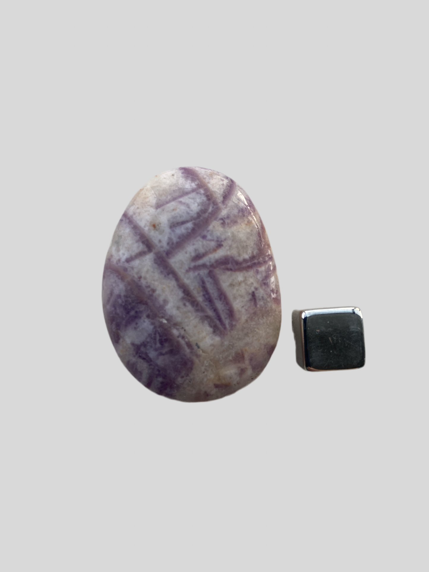 Lepidolit Picasso flad