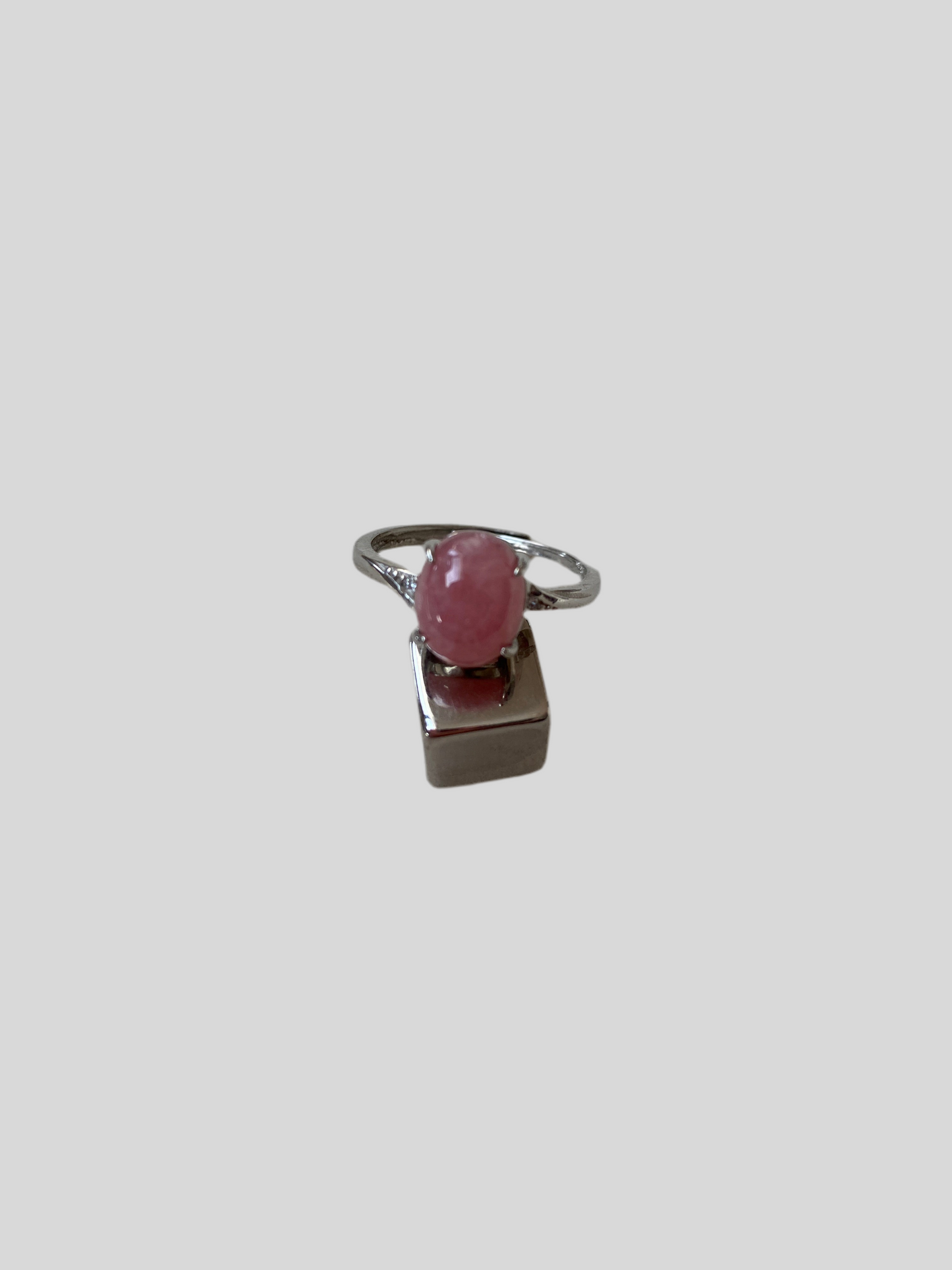 Ametyst pink ring