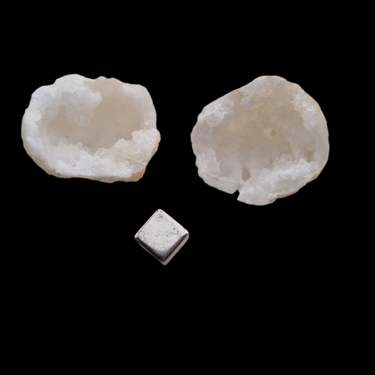 Calcit Geode Sæt