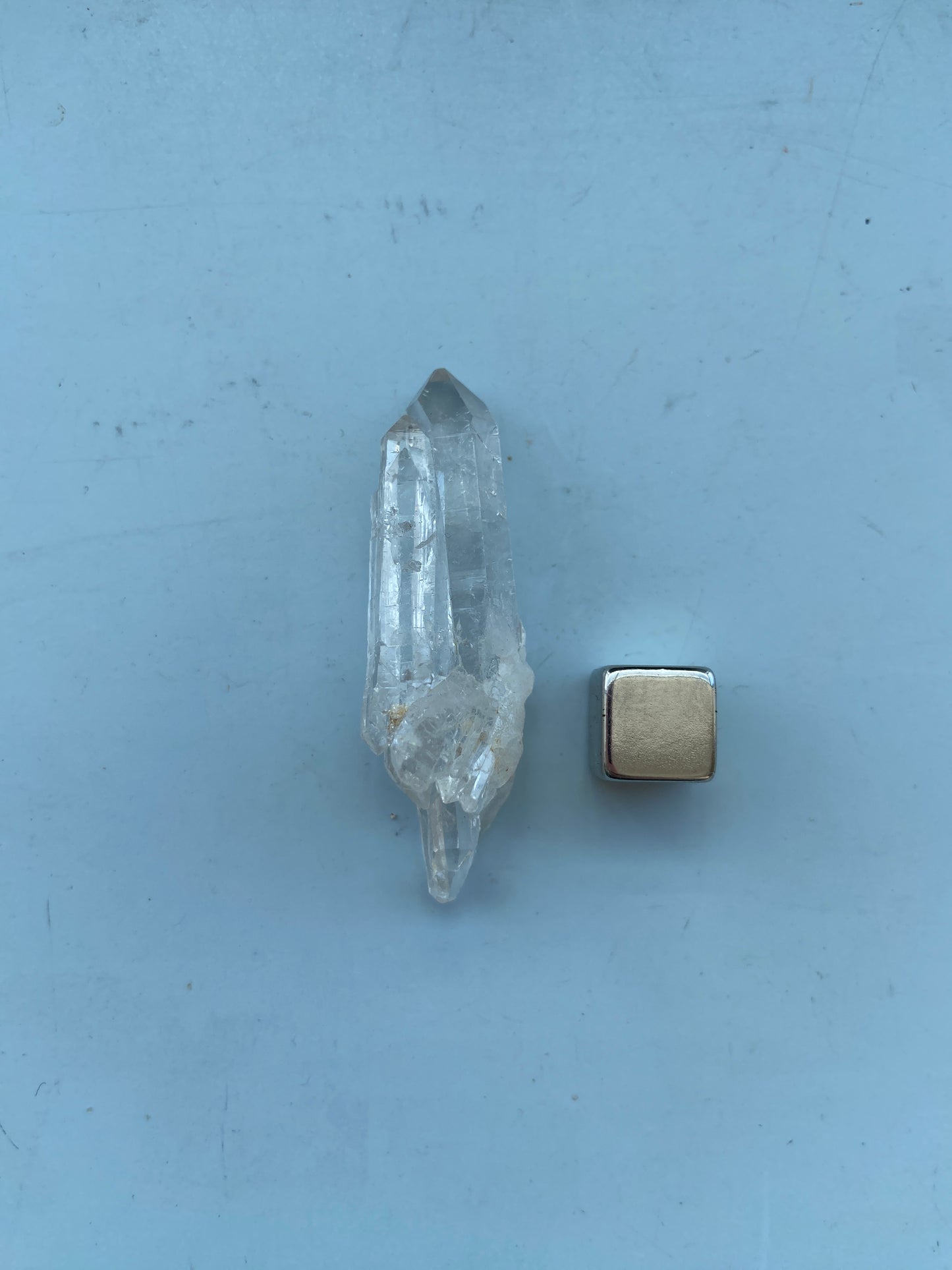 Bjergkrystal Arkansas Rå