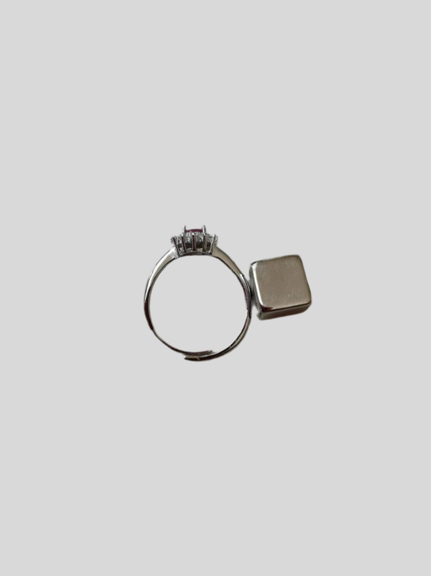 Turmalin Pink ring