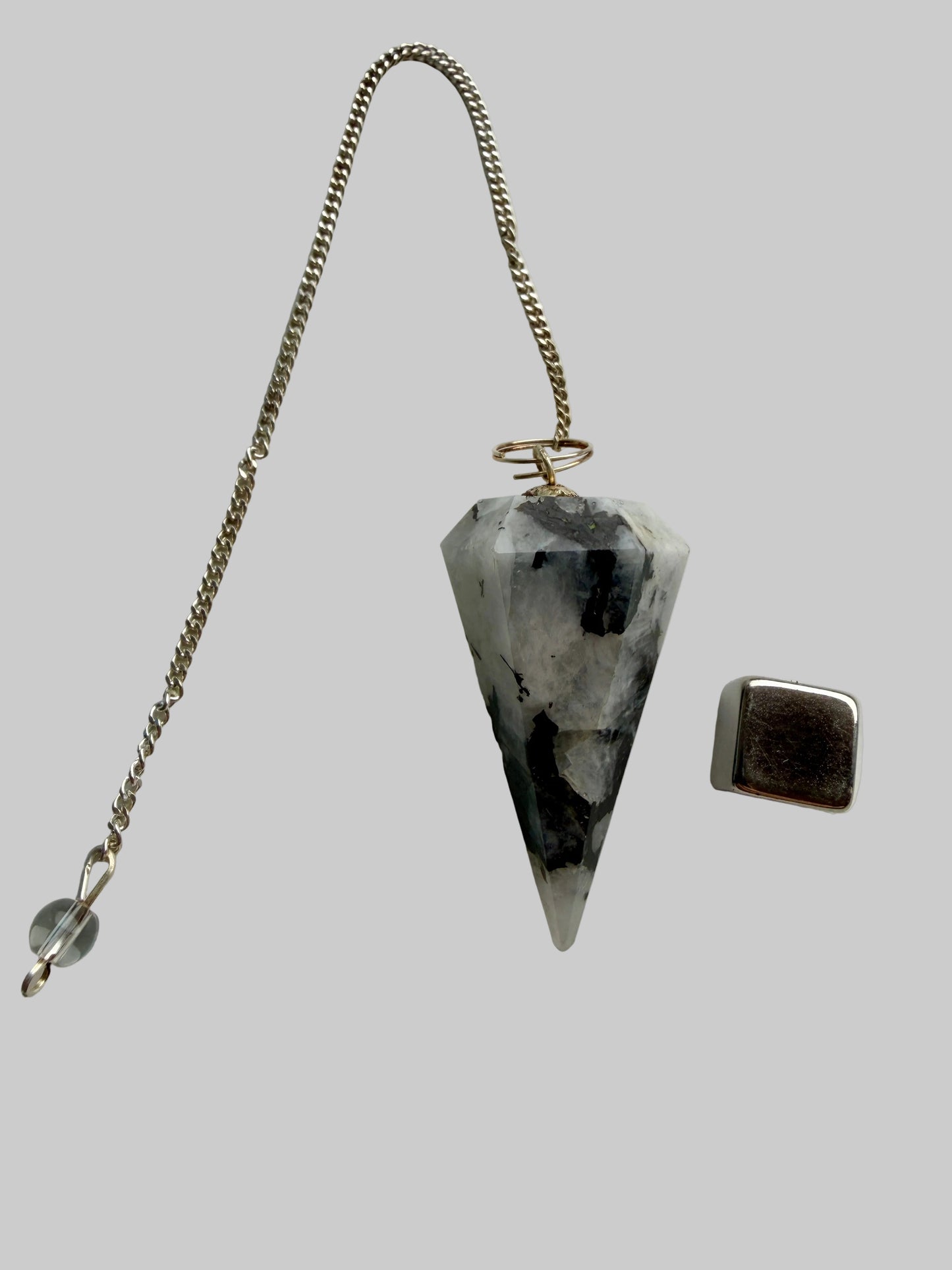 Månesten Regnbue Pendul