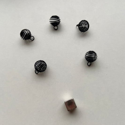 Bur til krystaller - sort lille