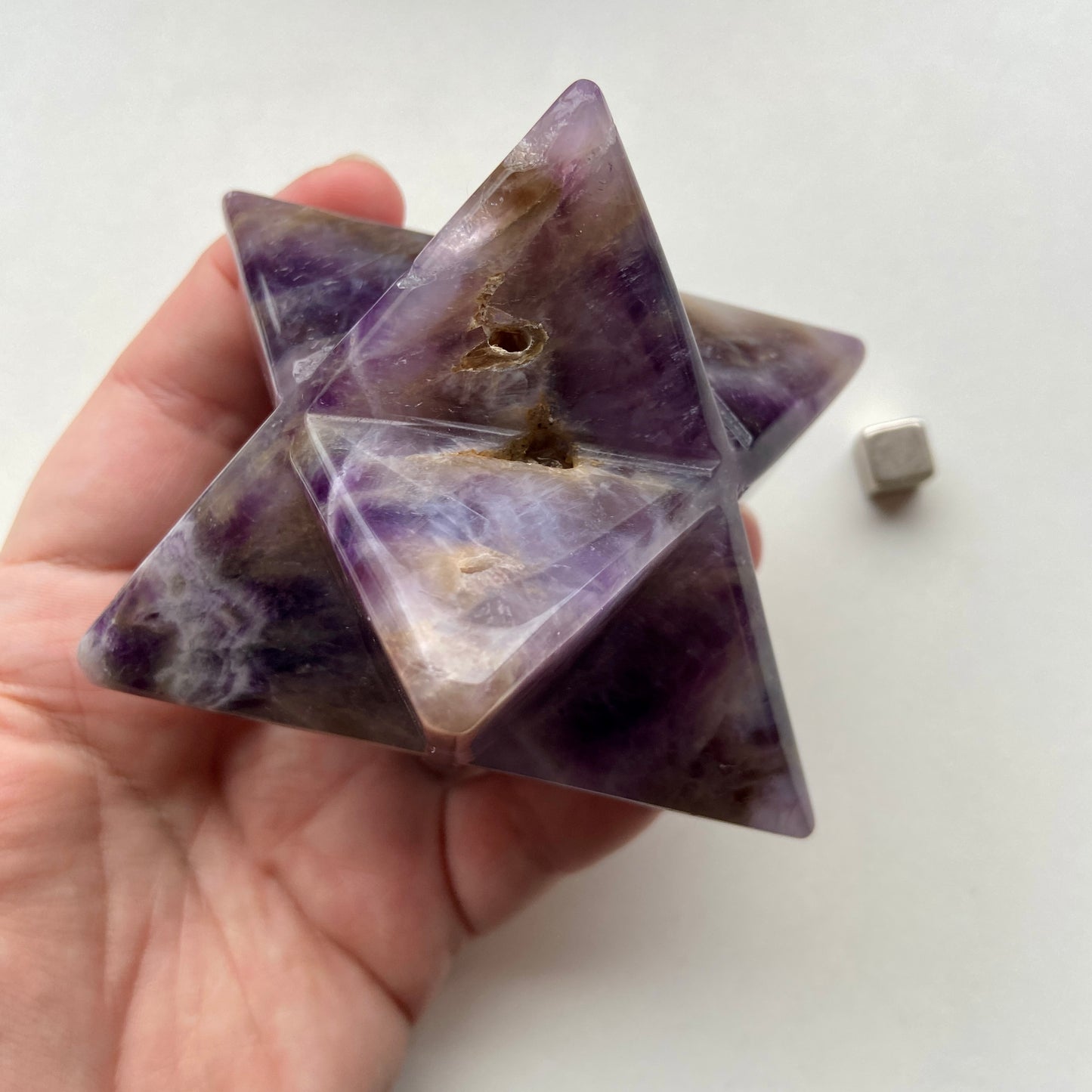 Agat Ametyst Mexico Merkaba