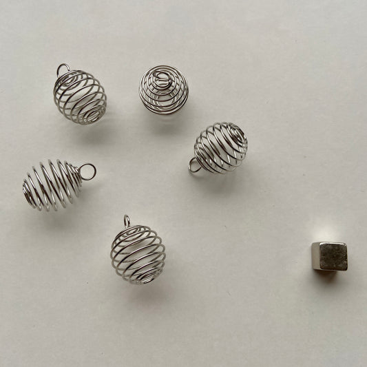 Bur til krystaller - sølv stor