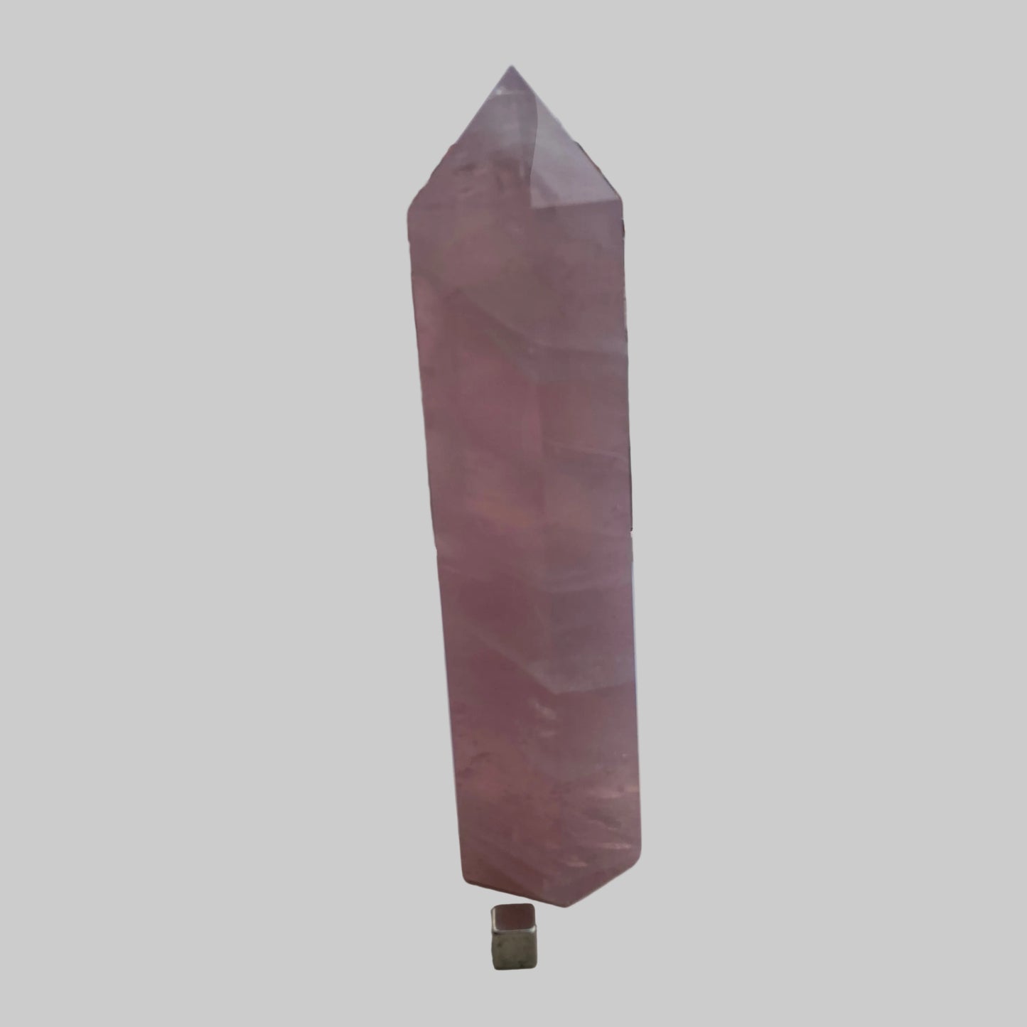 Rosakvarts tårn 20 cm