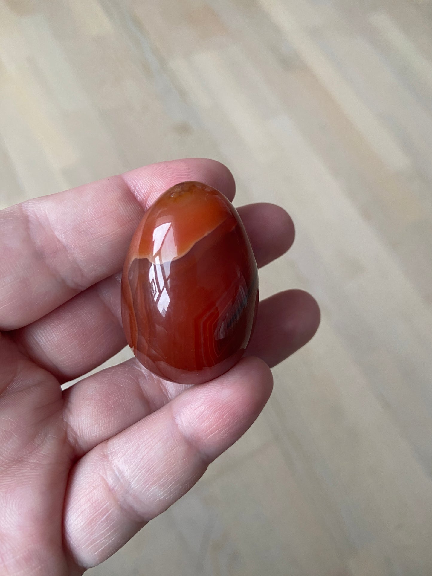 Agat Karneol æg